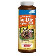 Monterey Go-Die Toxic Bait Granules For Gophers and Moles 1 lb LG 9250